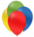 Luftballons bunt sortiert
