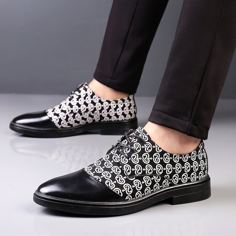 Herren Business-Schuhe aus Mikrofaserleder