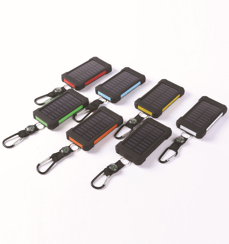 Outdoor Solar Powerbank mit Kompass & LED
