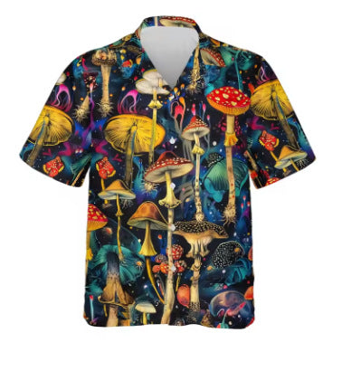 Herren-Shirt mit abstraktem Muster – Bild 7 | LuxeStyle