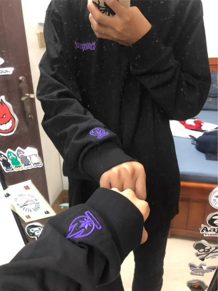 Street-Style Hoodie mit langen Ärmeln – Ansicht 8