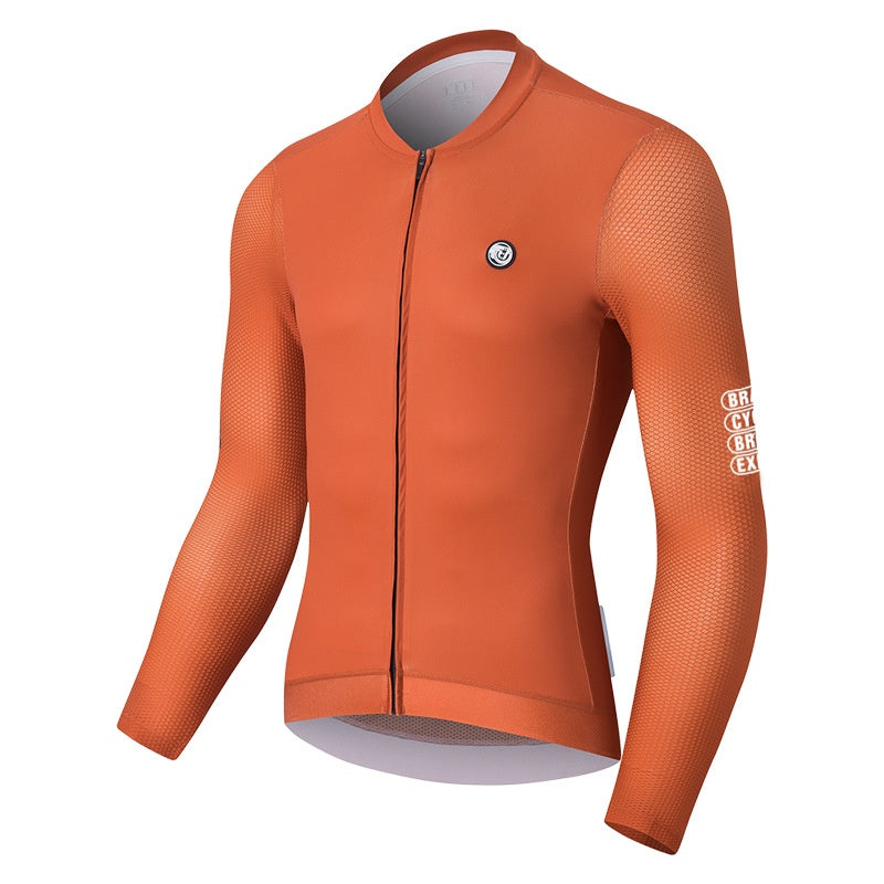 Cycling-Langarmshirt mit Icecooling-Fabric