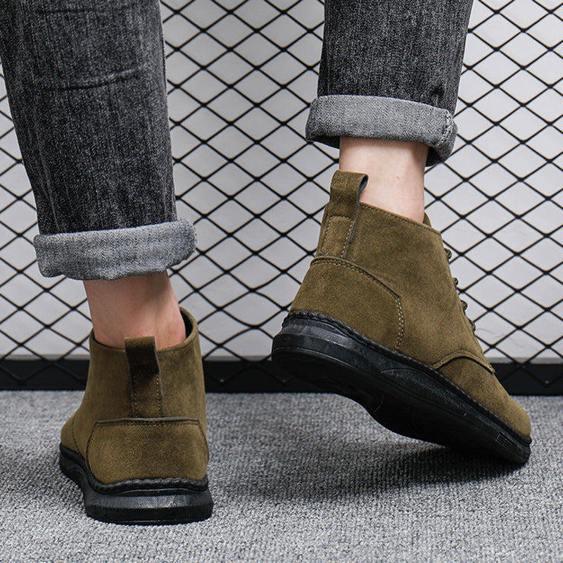 Britische High-Top Casual Lederschuhe – Bild 7 | LuxeStyle