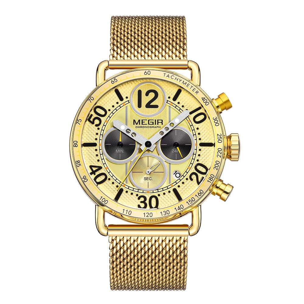 Goldene Herren-Armbanduhr