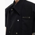 Lässiges Kurzarmhemd für Herren mit Metalldetails – Bild 3 | LuxeStyle