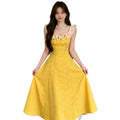 Gelbes Blumenkleid – Bild 1 | LuxeStyle