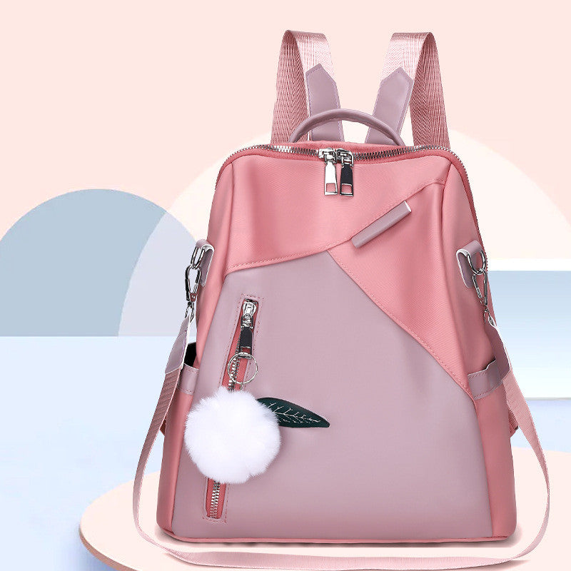 Eleganter Oxford-Stoff Rucksack für Damen