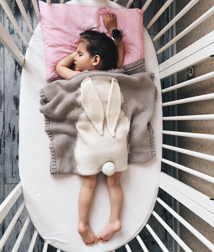 Kuscheldecke Häschenohren für Babys – Bild 4 | LuxeStyle