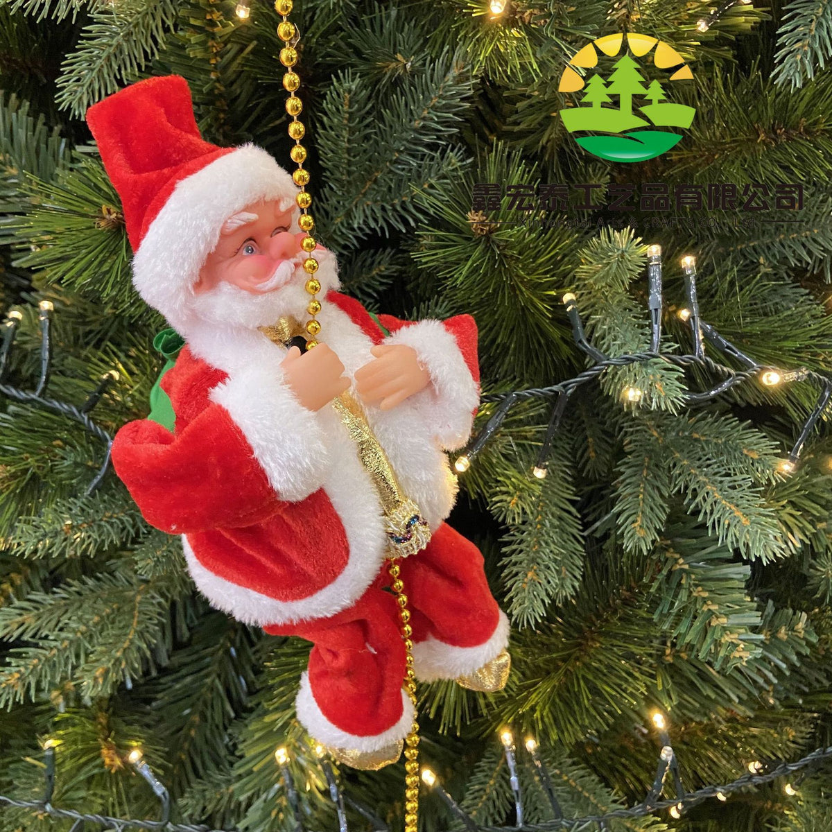 Kletternder singender Weihnachtsmann – Bild 9 | LuxeStyle