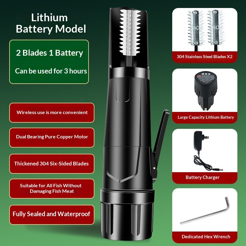 Elektrischer Fischschupper