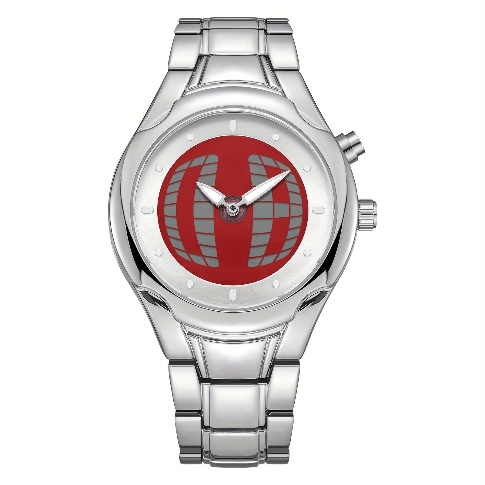 Retro Fashion Herren Digital-Zeigeruhr