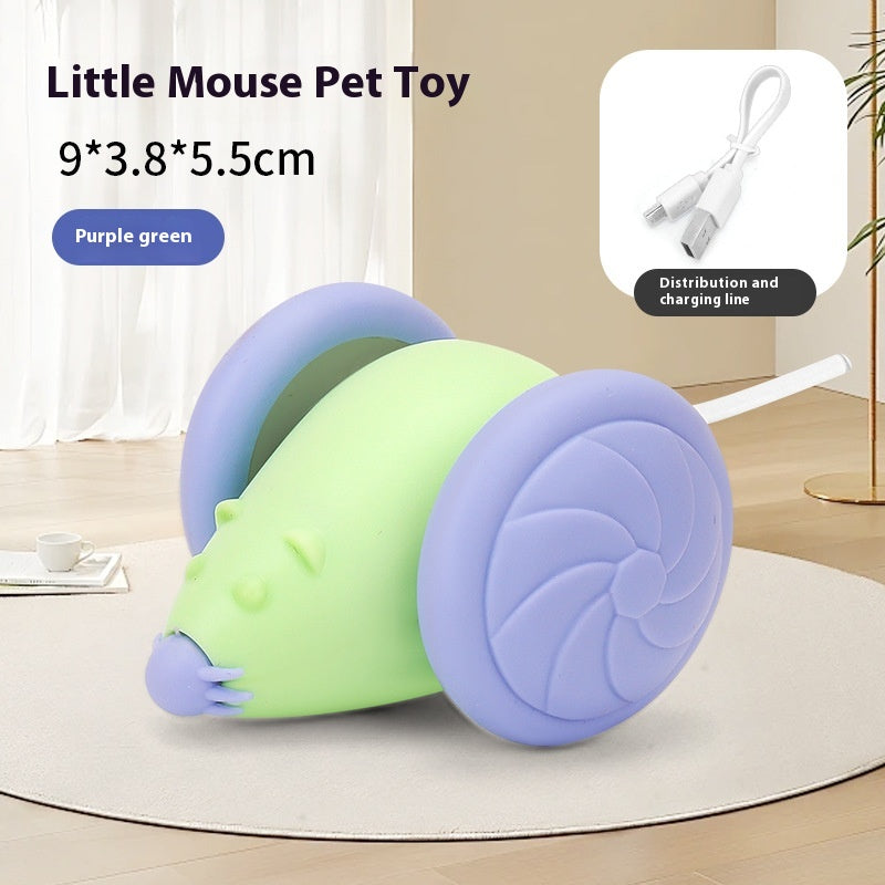 Leuchtende USB-Maus für Katzen