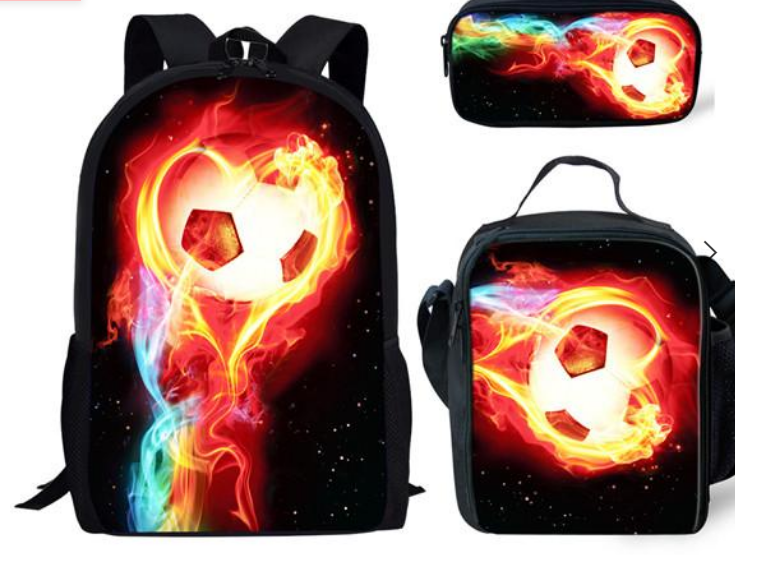 Fussball-Rucksack-Set für Kinder | LuxeStyle