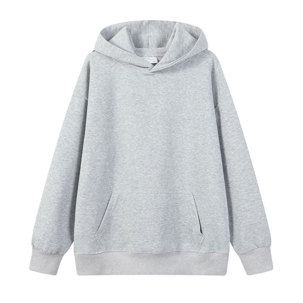 Lockerer Hoodie mit überschnittenen Schultern