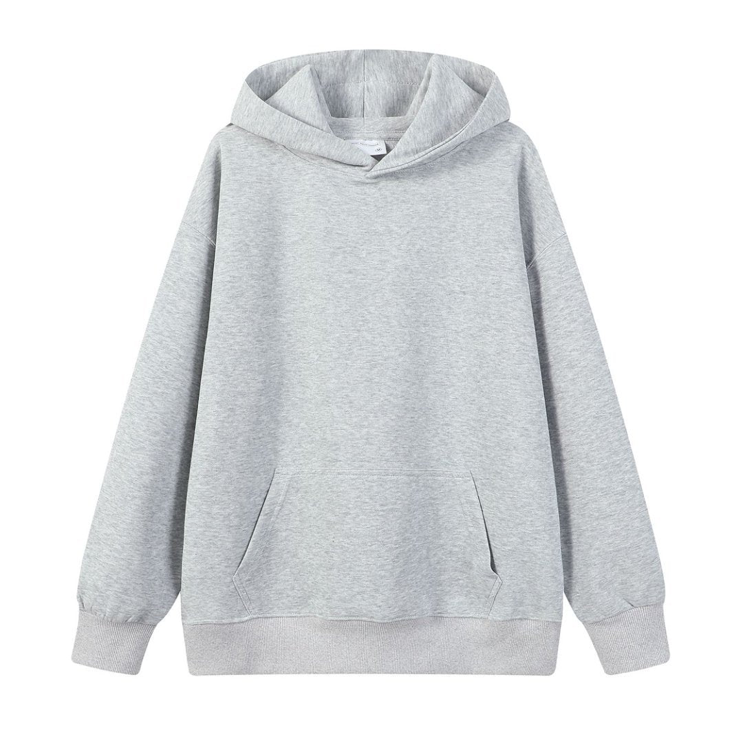 Lockerer Hoodie mit überschnittenen Schultern