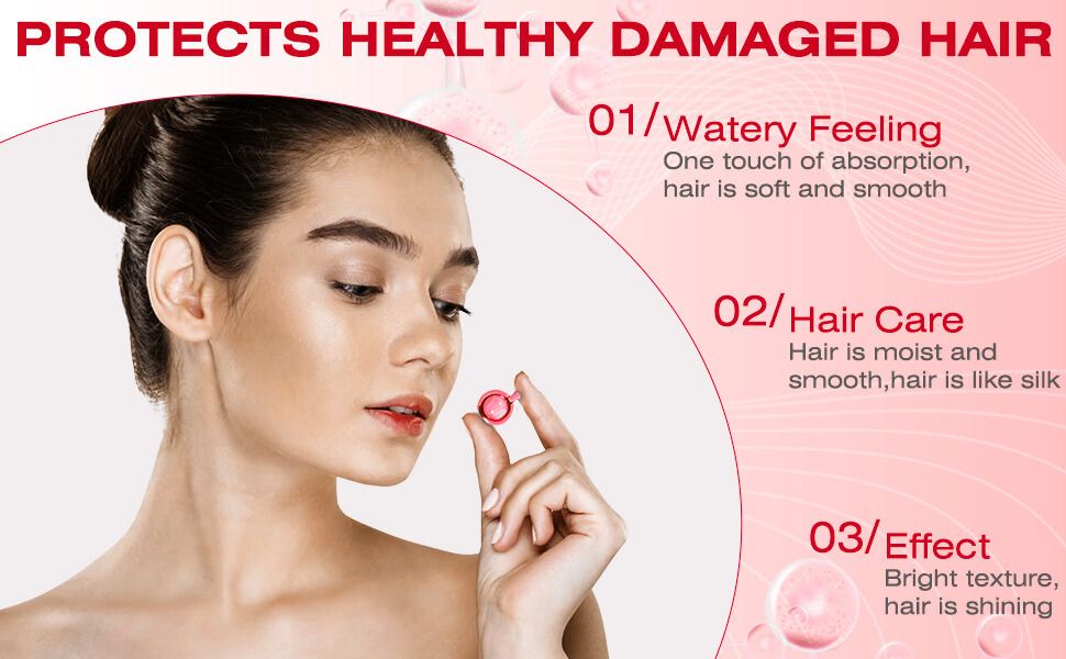 Haarserum Kapseln mit Argan-, Macadamia- und Avocadoöl – Ansicht 7