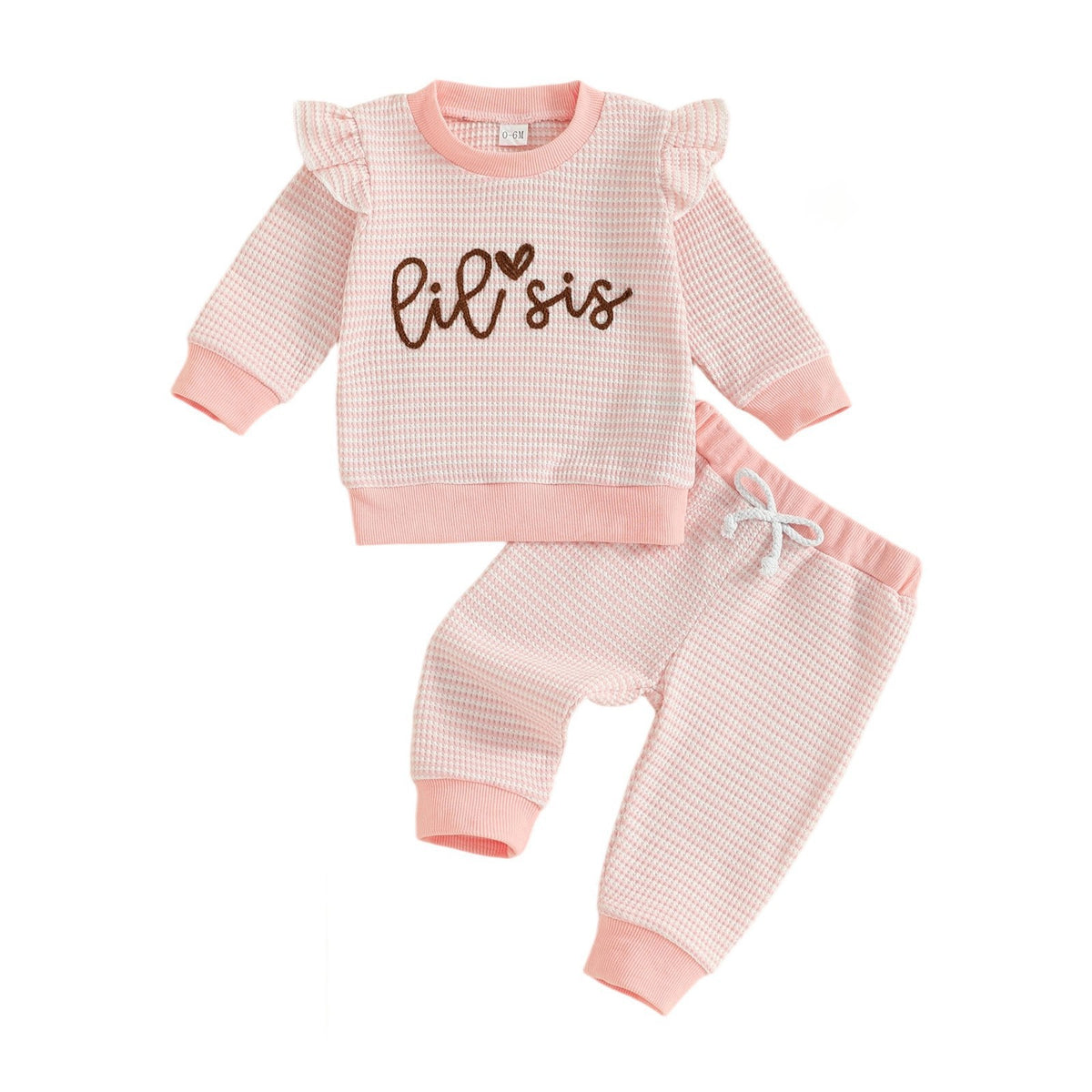 Gestreiftes Langarm-Shirt und Hose für Babys – Bild 4 | LuxeStyle