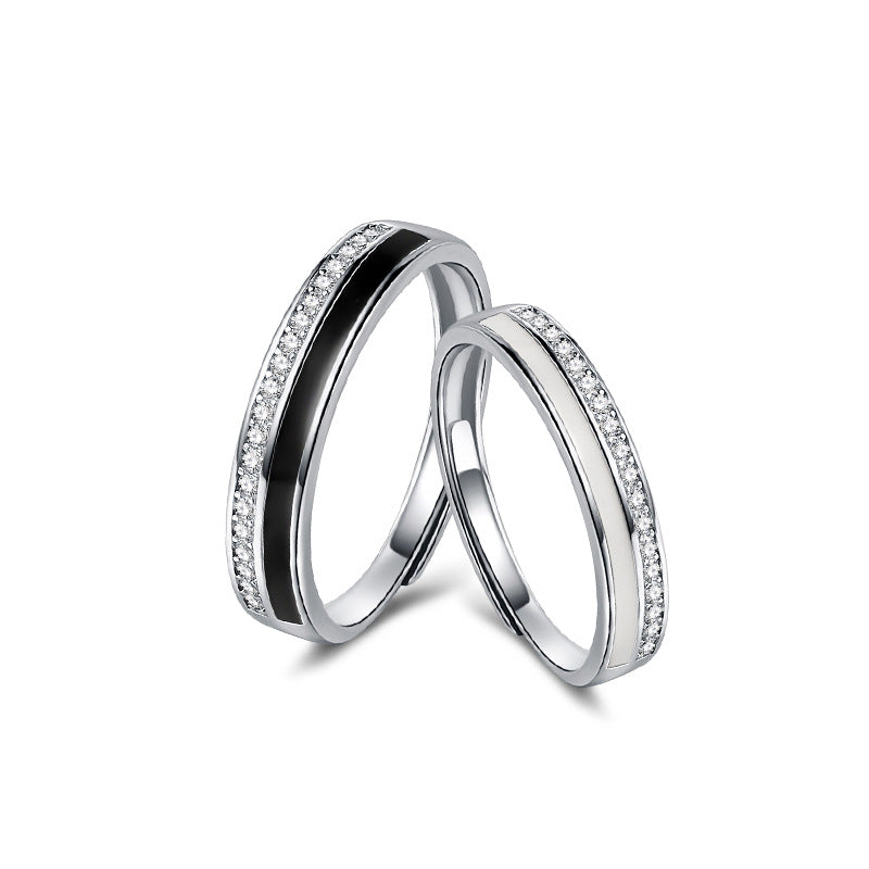 Doppel-Partnerringe aus 925er Sterlingsilber – Bild 2 | LuxeStyle