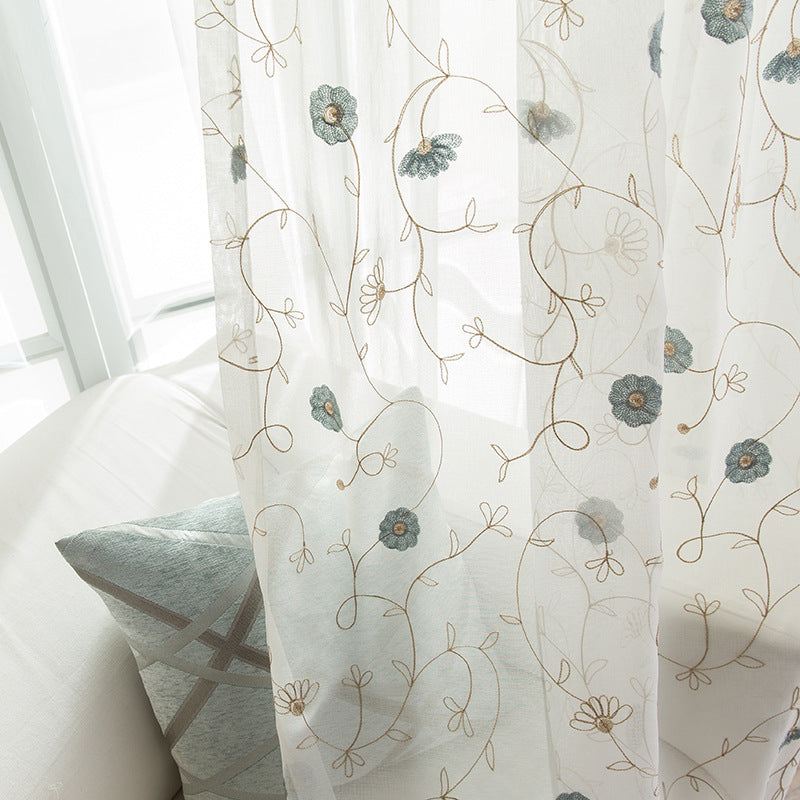 Bestickter Fensterschutz Garten – Bild 2 | LuxeStyle