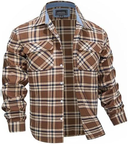 Herren Langarm Hemd im Retro-Karo-Design – Bild 10 | LuxeStyle