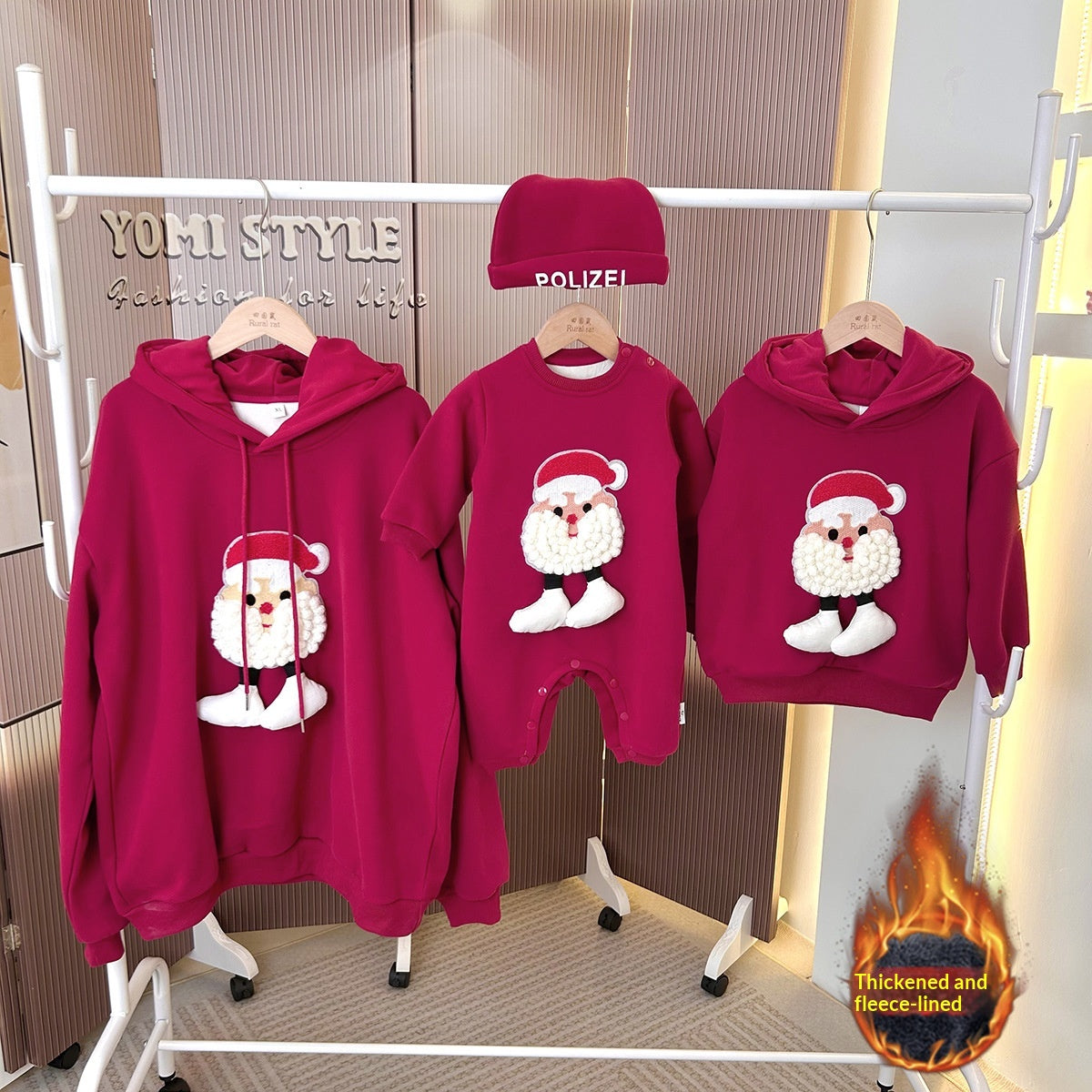 Weihnachts-Hoodie für die ganze Familie