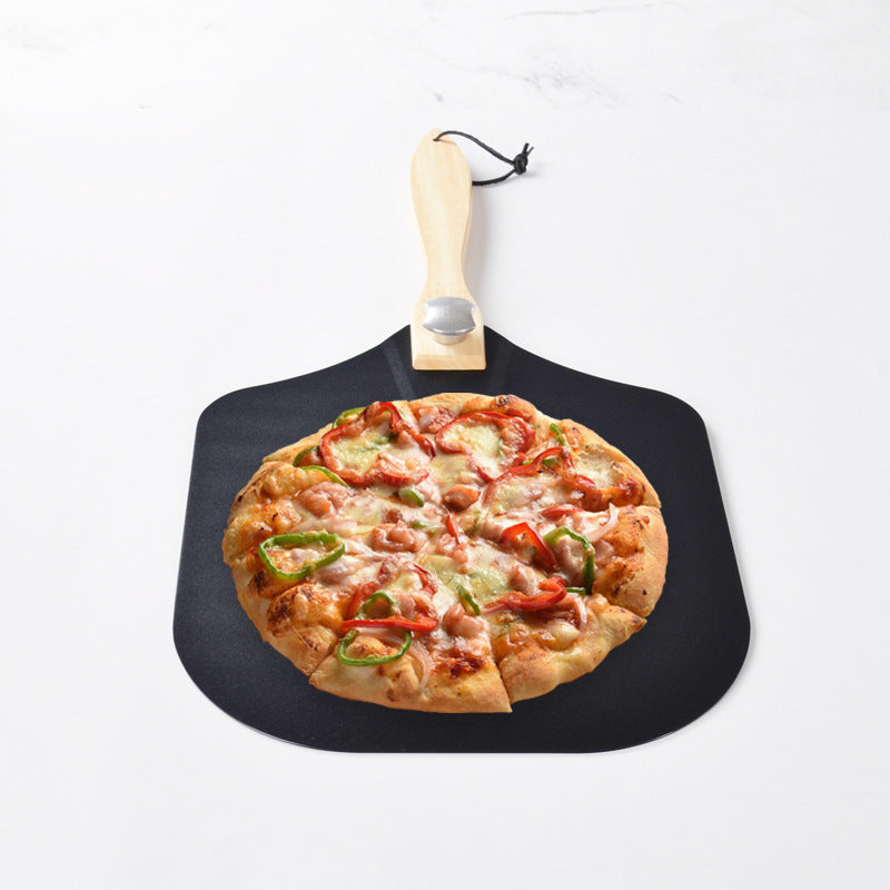 Pizza-Schaufel-Set mit Holzgriff – Bild 3 | LuxeStyle