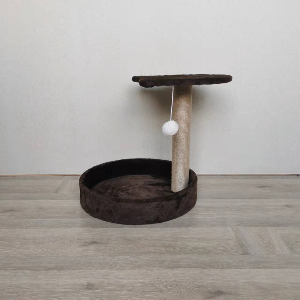 Katzen-Kratzbaum mit integrierter Säule