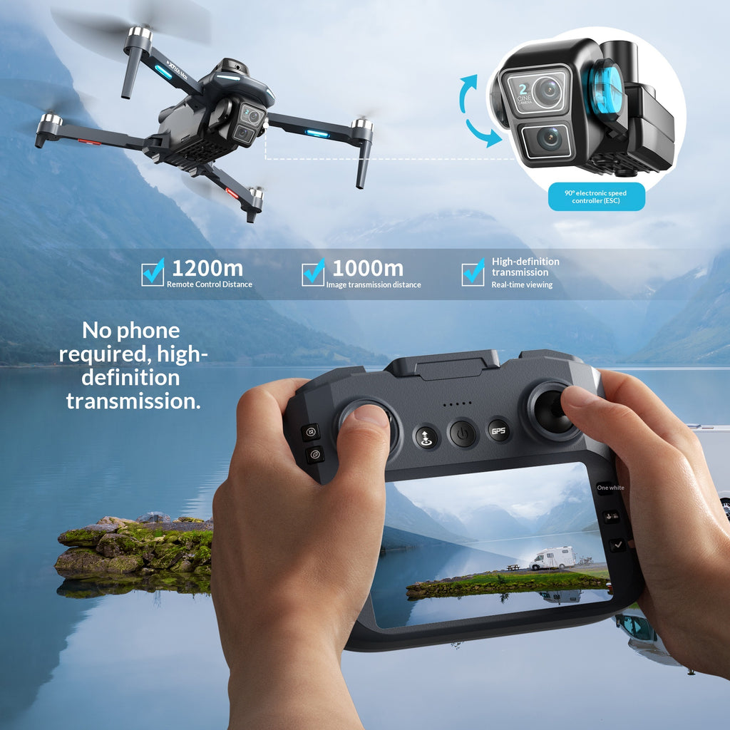 Mini-Drohne «Nimbus» · mit HD-Kamera