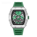 Sportliche Herrenuhr mit Silikonarmband