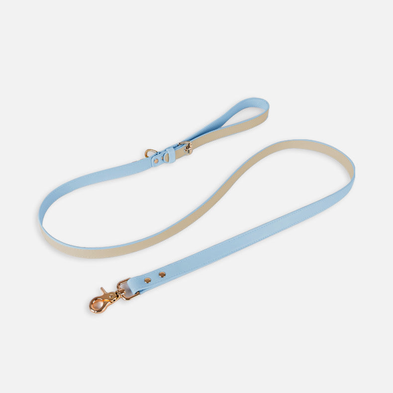 Leder-Geschirrset für kleine bis mittelgrosse Hunde – Bild 6 | LuxeStyle