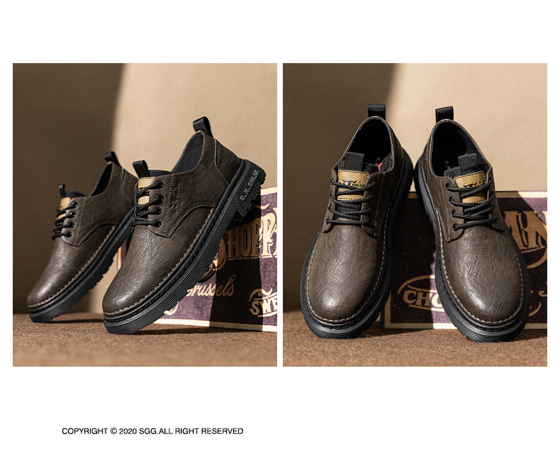Herren Sommer Casual Leder Boots