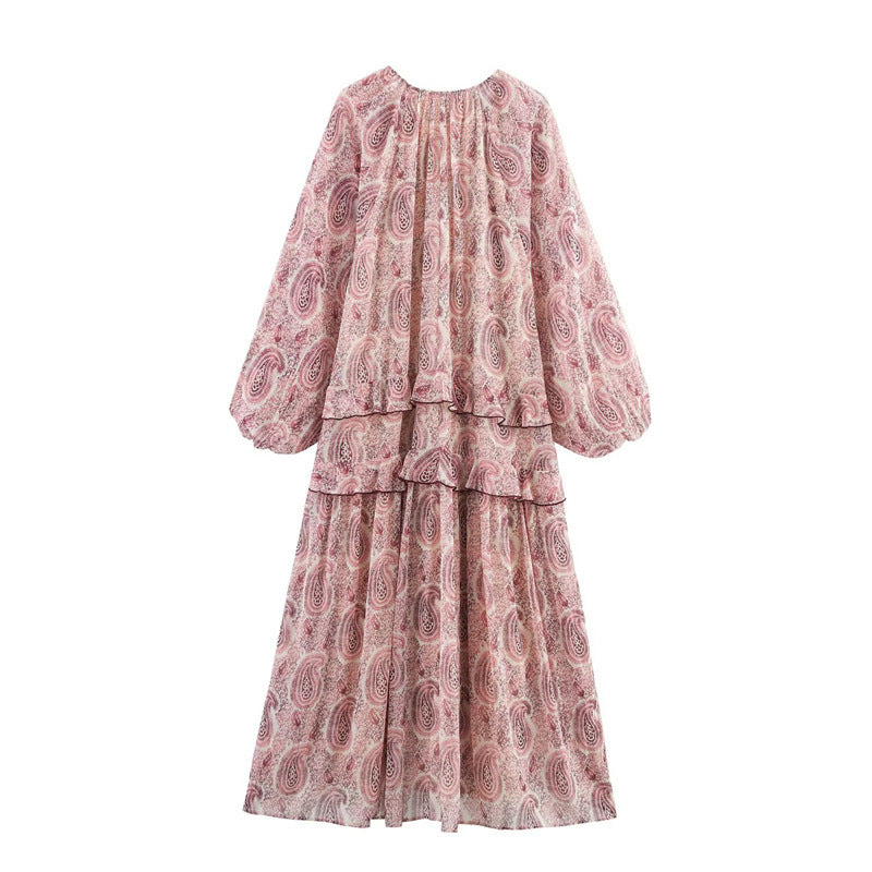 Retro-Kleid mit Blumenmuster