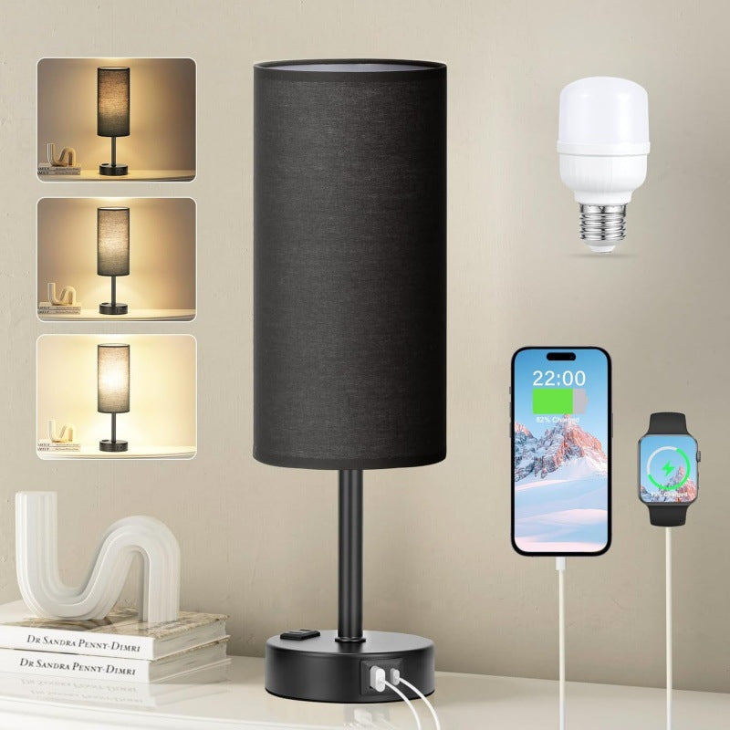 Dekorative Touch-Nachttischlampe (2er-Set)
