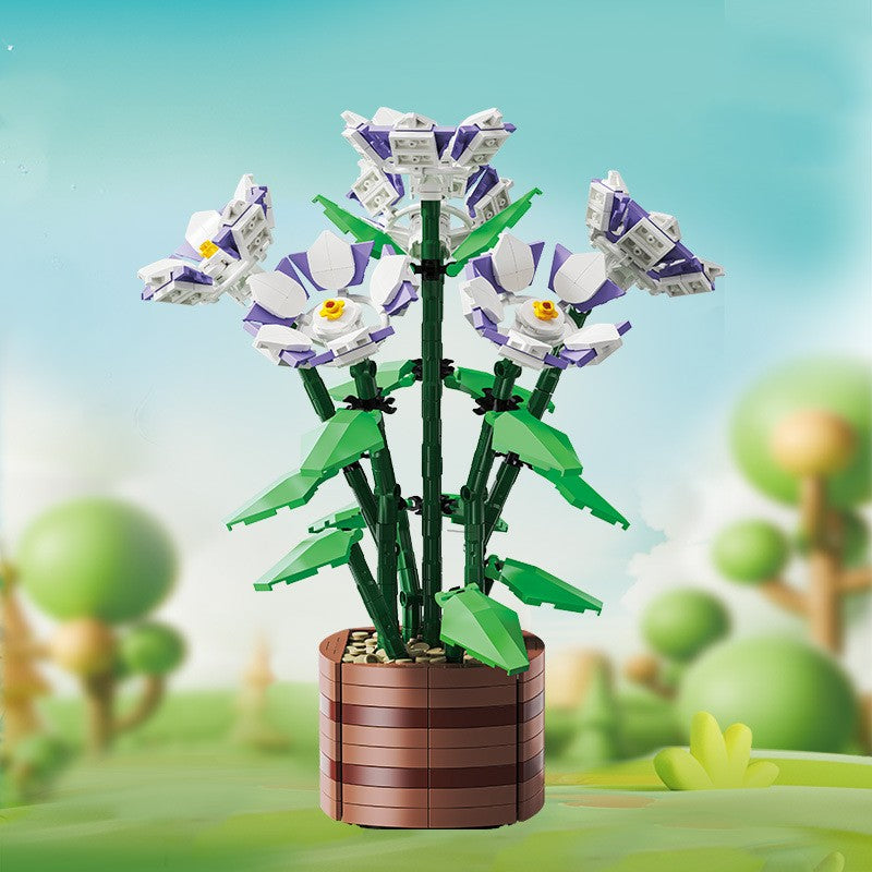 Bausteine-Set: Topfblumen zum Zusammenbauen – Bild 3 | LuxeStyle