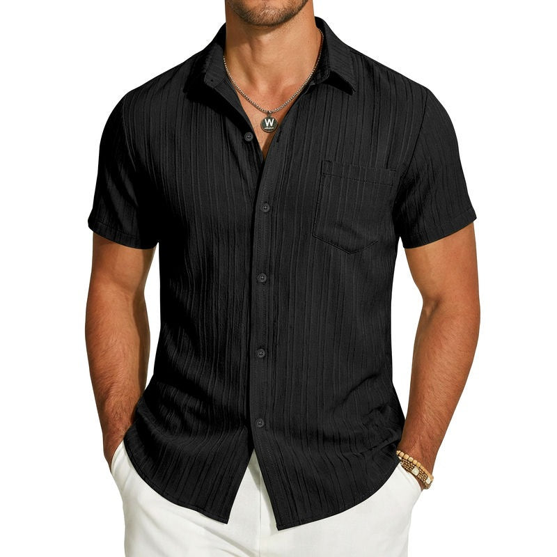 Kurzes Hemd mit Tasche
