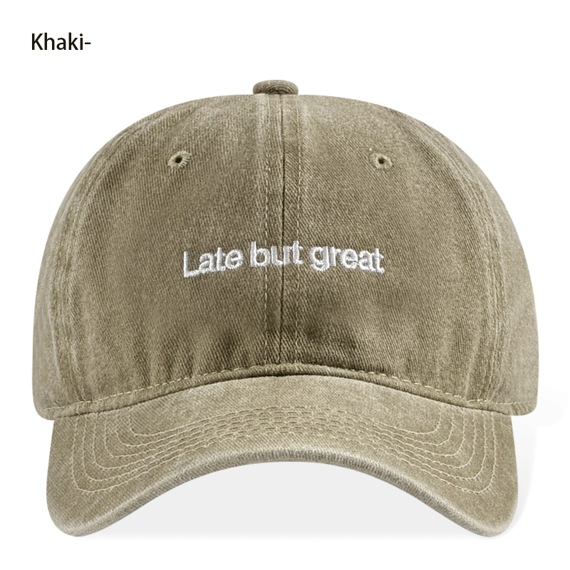 Vintage-Cap «Heritage» – Washed, bestickt (Unisex)