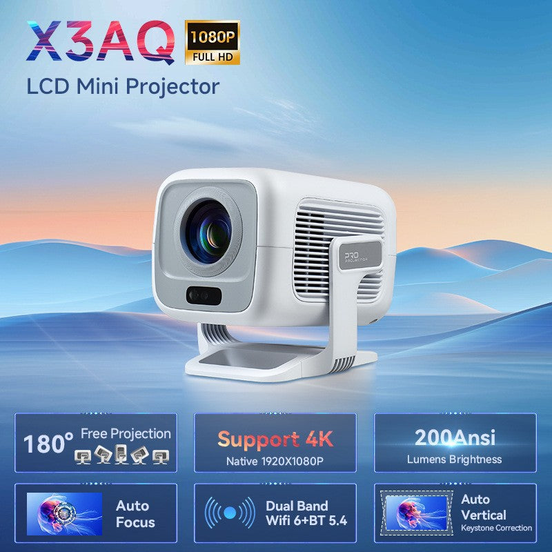 X3AQ Autofokus 1080P HD 4K Projektor