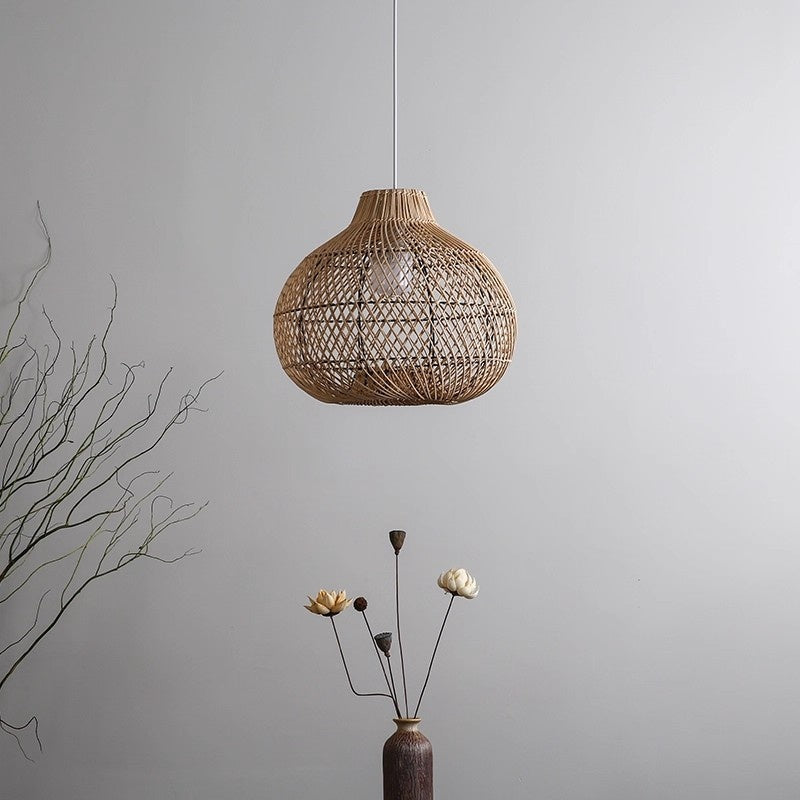 Wicker Lampe für Esszimmer – Wisteria oder Kaffee – Bild 3 | LuxeStyle