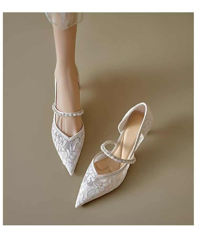 Mary Jane Sandalen mit Mesh-Schlaufe, Sommer 2026