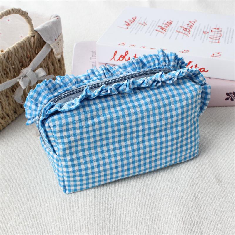 Plissiertes Karo-Etui mit grosser Kapazität – Bild 13 | LuxeStyle