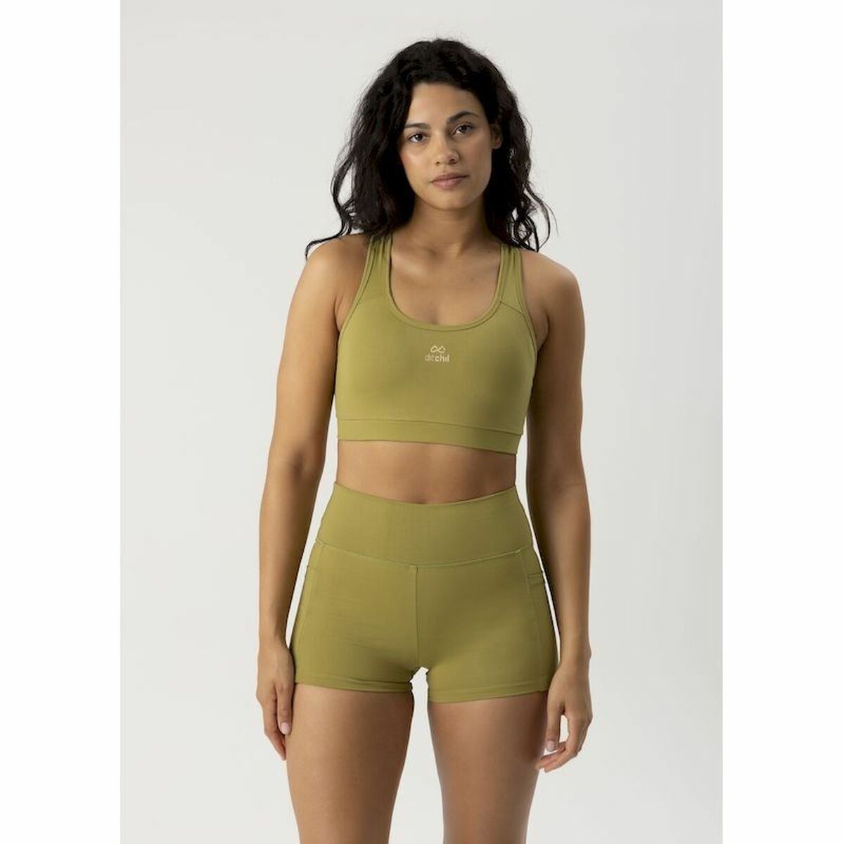 Sporthose Damen Ditchil Ditchill Shortie Active Mujer Olive Fitness – LuxeStyle Schweiz