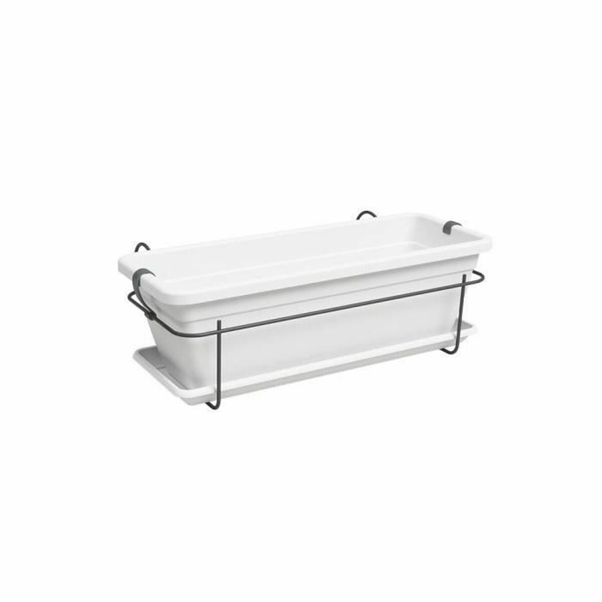 Blumentopf «Artevasi» Venezia Weiss (6 Stück)