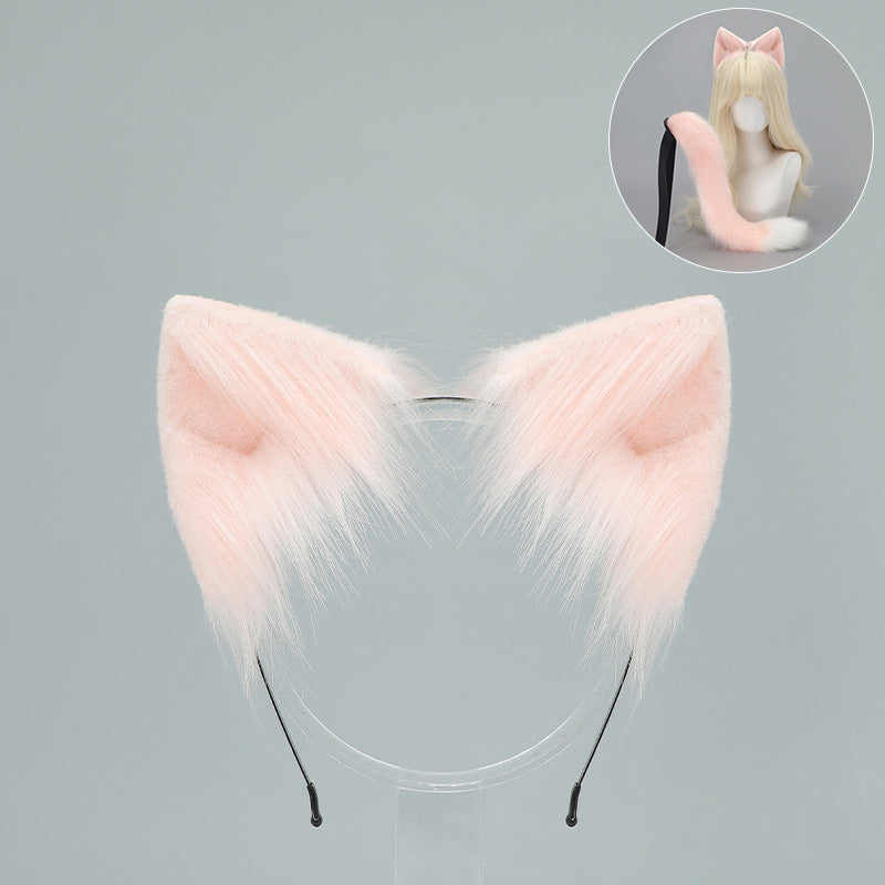 DIY Katzenohren-Haarreif und Katzenschwanz-Set