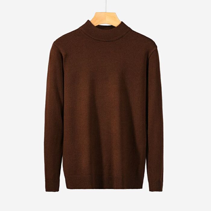 Herren-Halb-Hals-Pullover