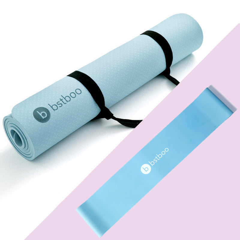 Yogamatte für Frauen, 8mm dick, 185x80cm – Bild 6 | LuxeStyle