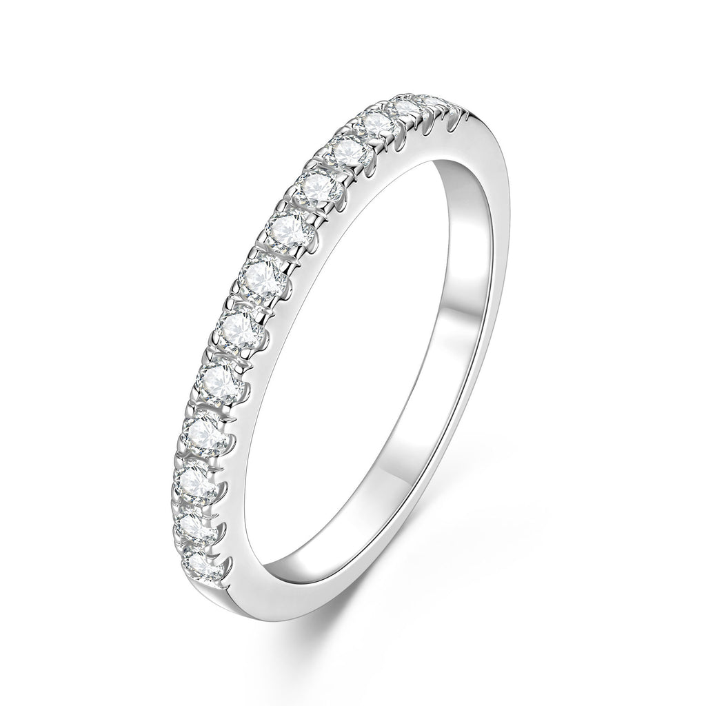 Vergoldeter Moissanit-Ring – Bild 1 | LuxeStyle