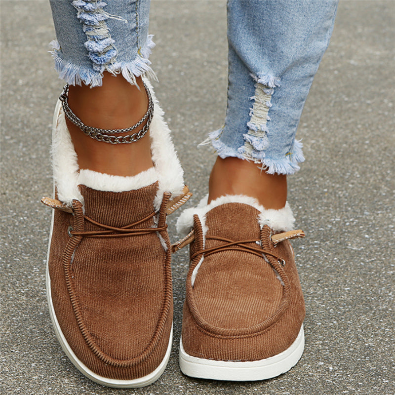Warme Winter Loafers für Damen