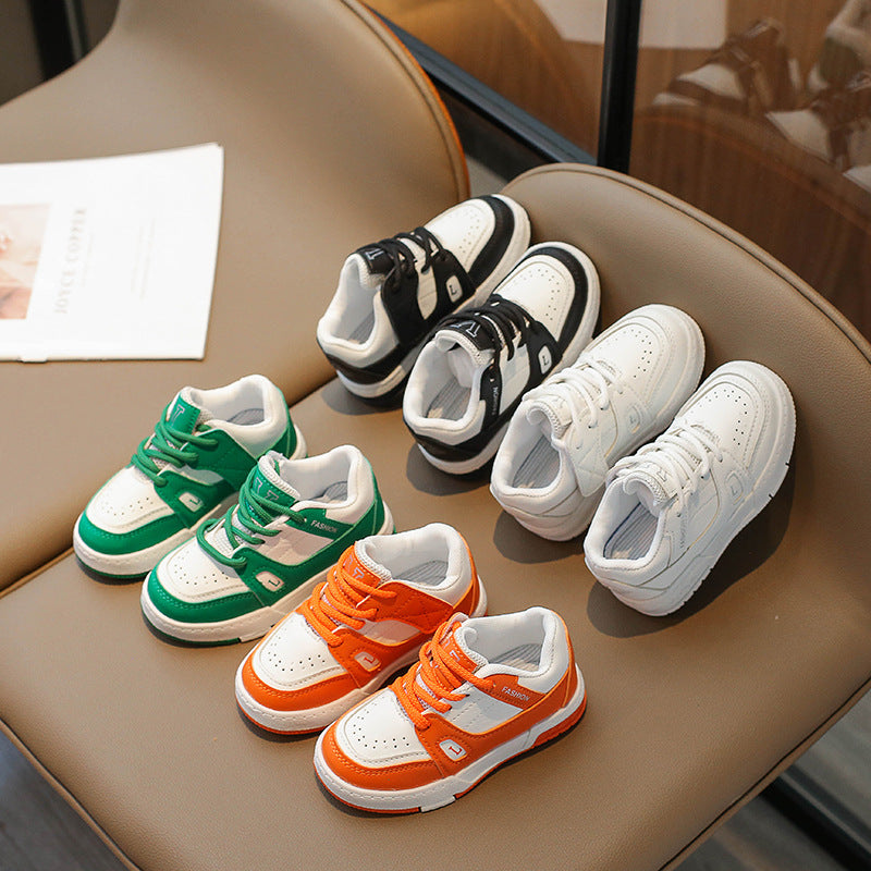 Mädchen Retro Schnürschuhe mit Plateau