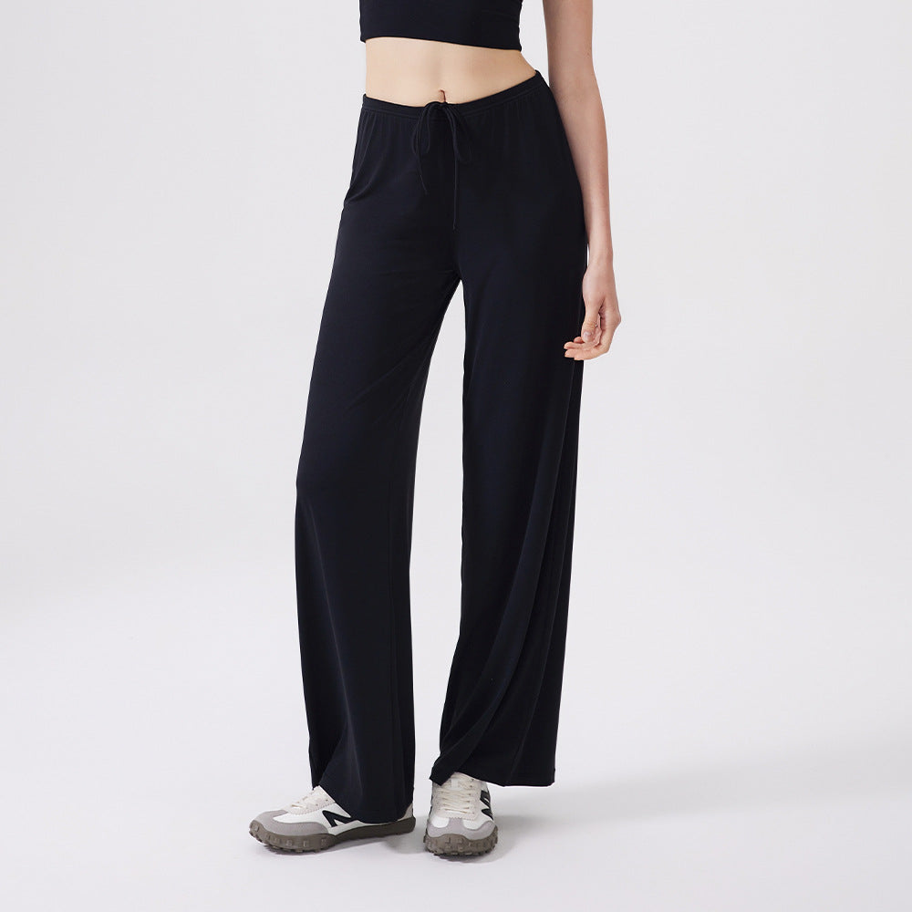 Outdoor Running Yoga Pants mit geradem Bein