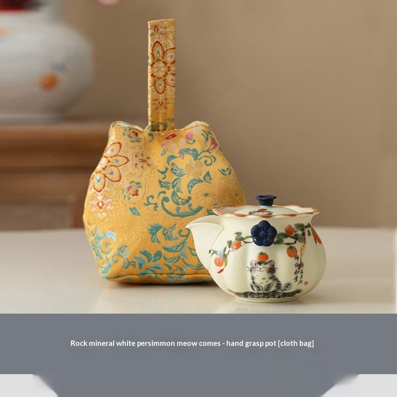 Keramik-Teekanne mit Teetasse – Bild 6 | LuxeStyle